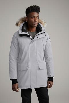 Chamarras Canada Goose Hombre México - Sherridon Abrigos Black Label Blancos VR4871302